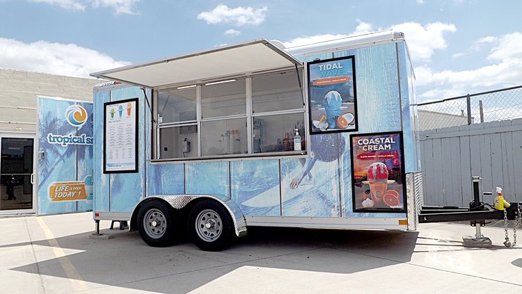 Shaved Ice Trailer
