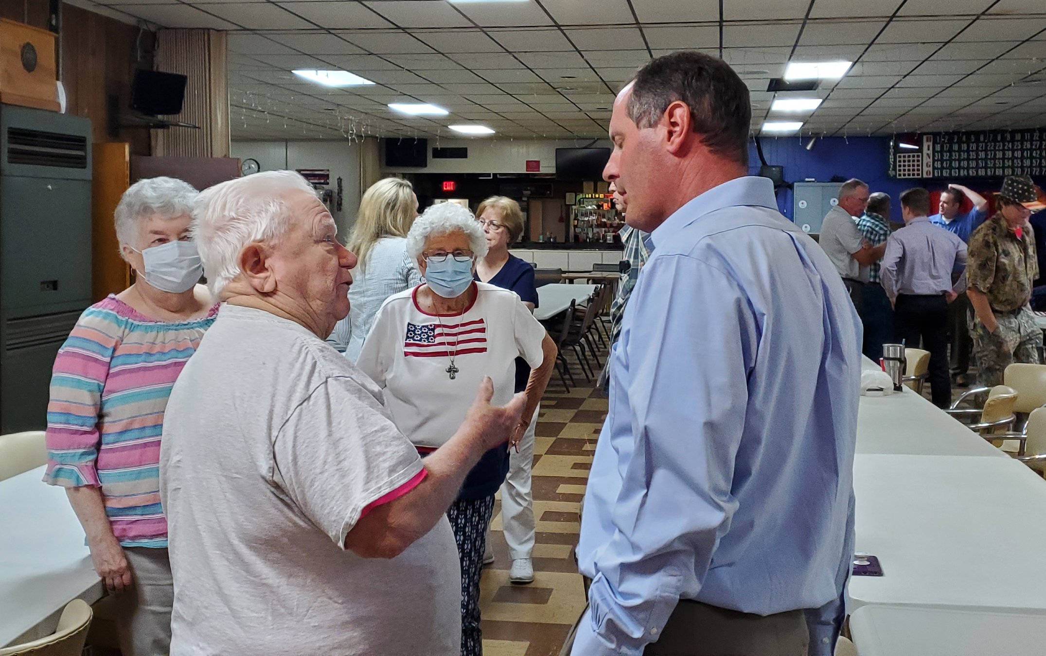 Rep. Tracey Mann visits Golden Belt Great Bend Tribune