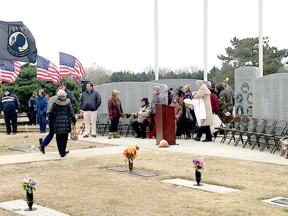 vet memorial stone four