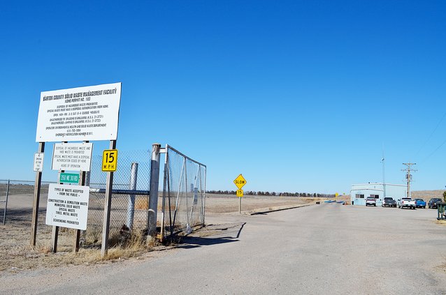 landfill gate