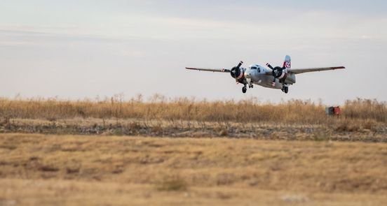 T95 over Pawnee County