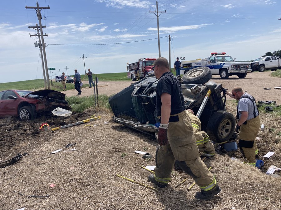 Two drivers seriously injured in Wednesday crash Great Bend Tribune