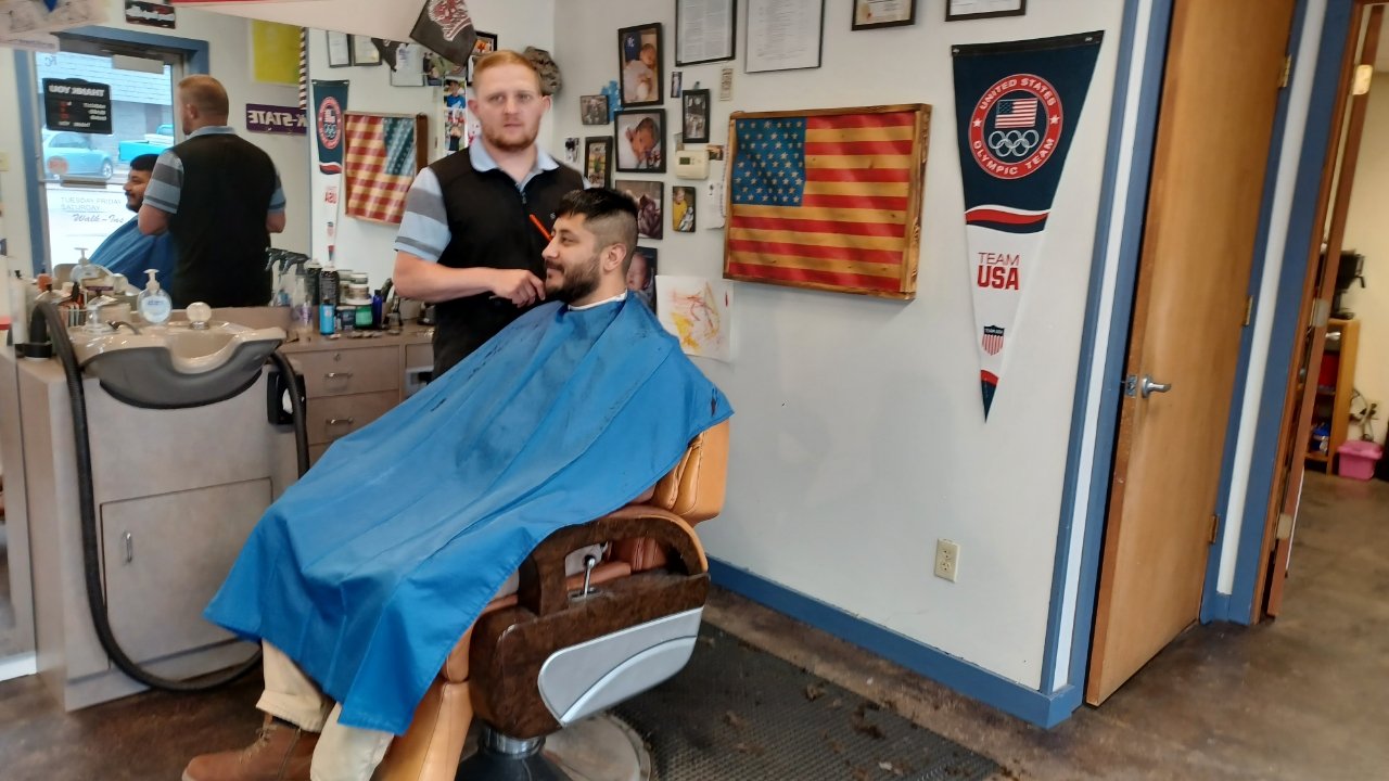 Shortstop Barber Shop marks decade Great Bend Tribune