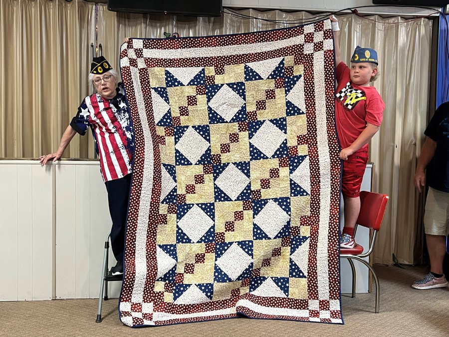 Quilts of Valor makes presentations on July 9, 2022 Great Bend Tribune