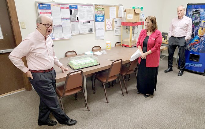 charles morris 50th visit