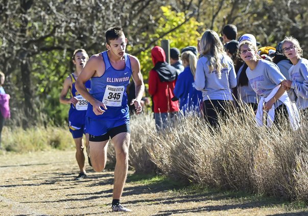 Ellinwood's Asher Miller finishes 9th at the 2A State CC Championship.jpg