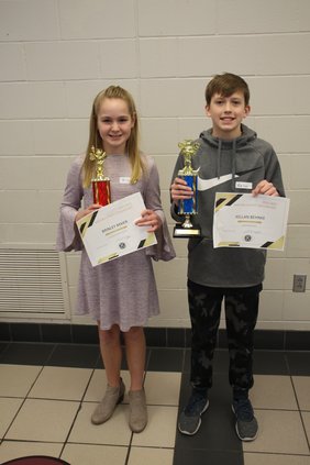 2022 Barton County Spelling Bee winners
