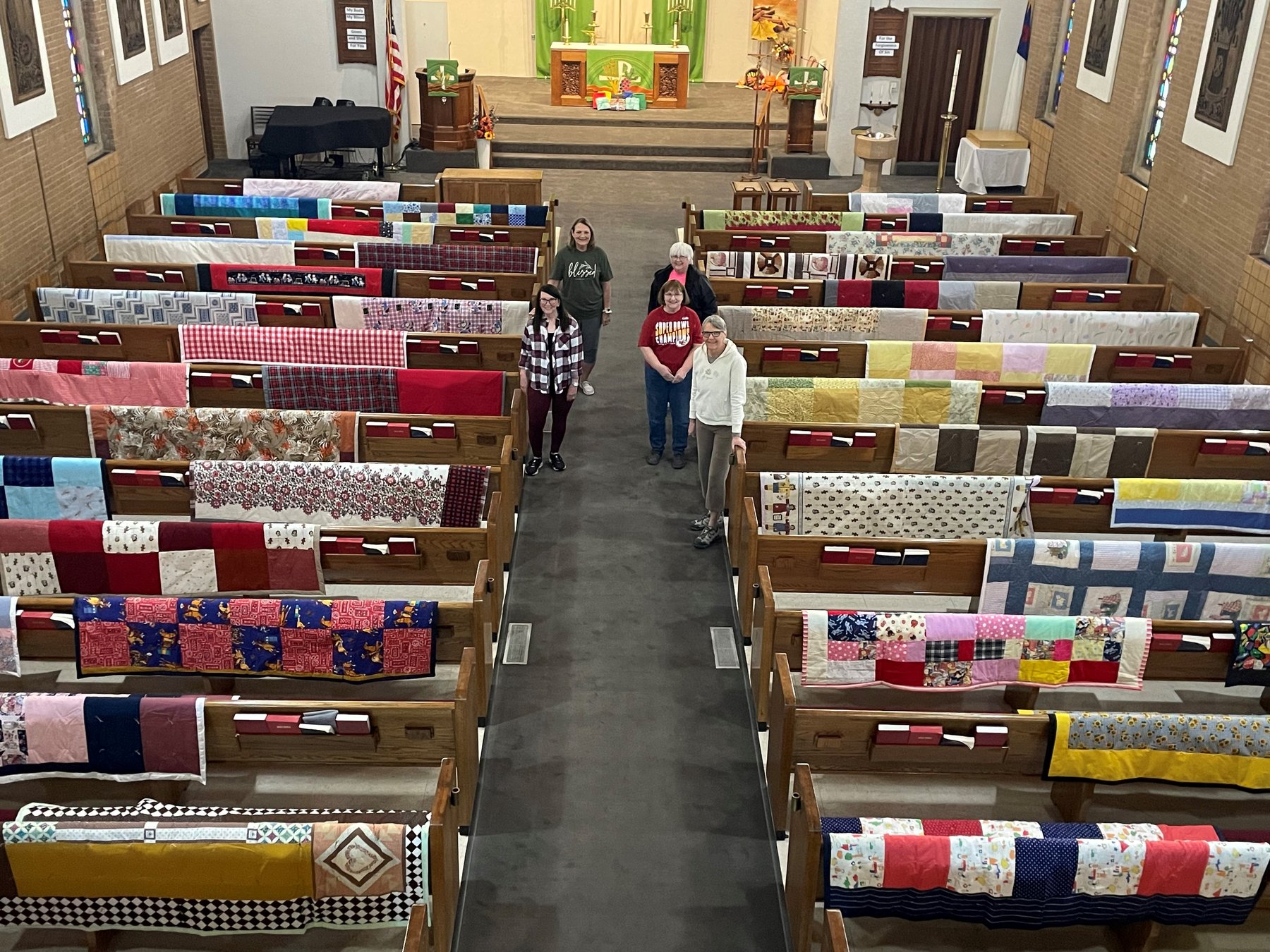 Trinity Lutheran invites public to blessing of quilts and kits Great