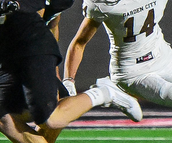 Great Bend WR Cooper Ohnmacht picks up the kick off and scores a touchdown .jpg