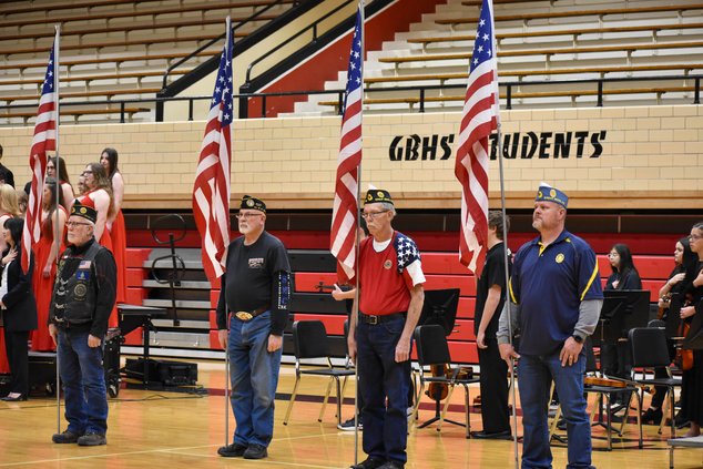 Veterans Day Assembly 2022 GBHS