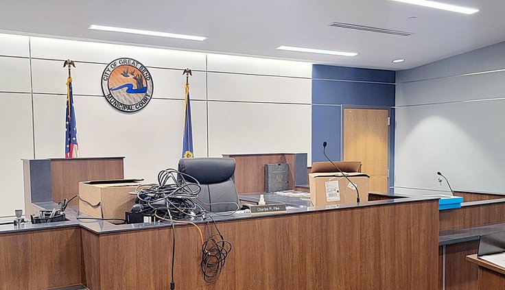 new justice center first day second