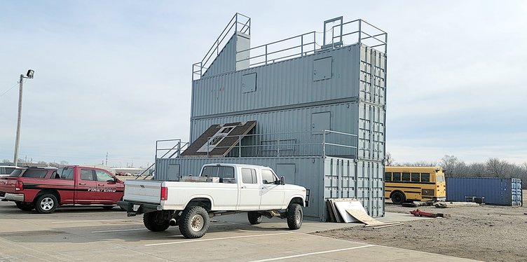 Fire department training