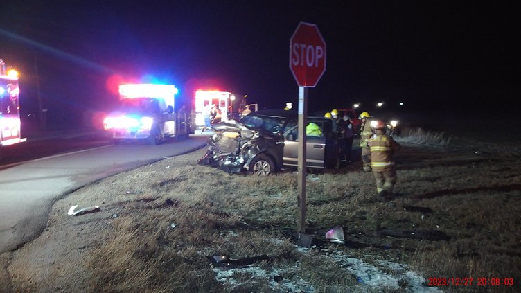 Claflin man, others injured Wednesday