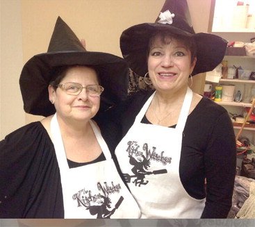 Teresa Frieb and Ruth Van Pelt