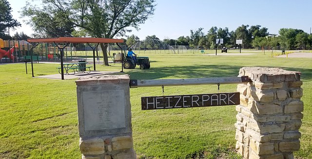 City of GB begins work on Heizer Park mini pitch - Great Bend Tribune