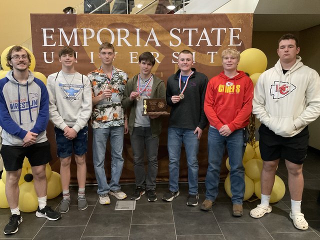 Ellinwood Chess second in Class 1-2A state meet
