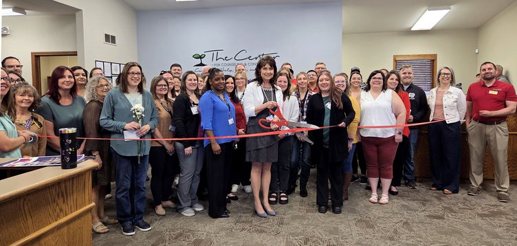 The Center downtown 2025 ribbon cutting