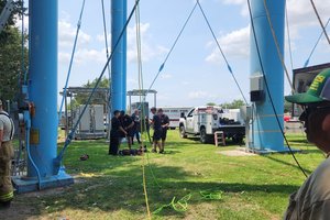 ellinwood water tower rescue