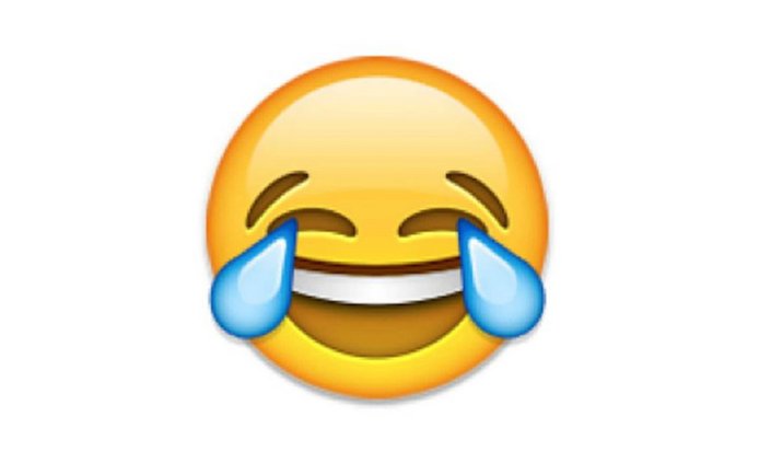 Laugh-cry emoji