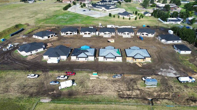 Flintwood drone shot 2025