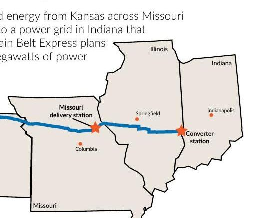 grain belt map
