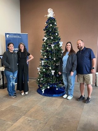 sunflower angel tree 2025