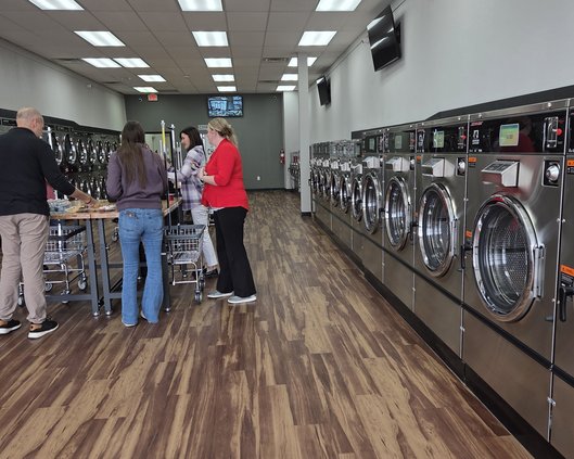 24 hour laundry inside