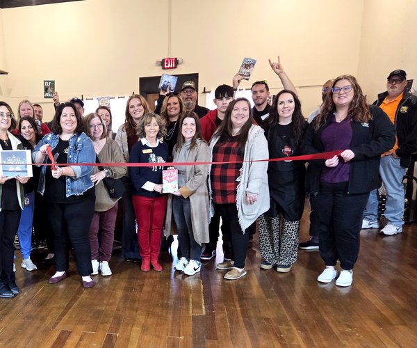 velvet bookmark ribbon cutting