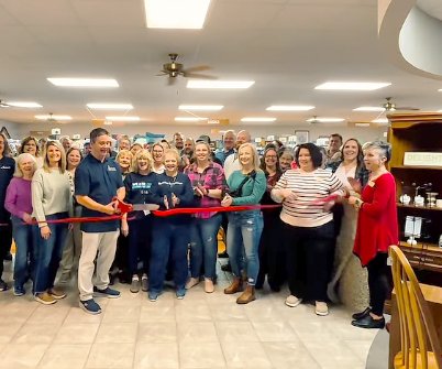 golden harvest ribbon cutting