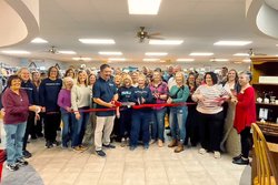 golden harvest ribbon cutting