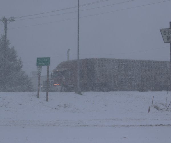 First Snow 2026 Larned