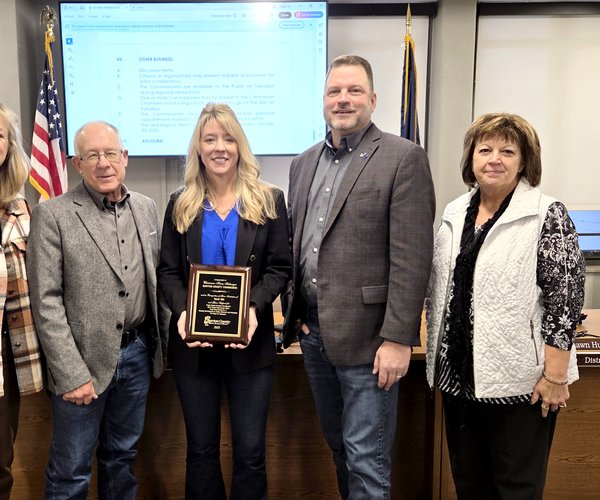 county commission organizes 2026