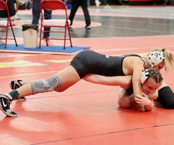 Cara Herbert gets a quick pin