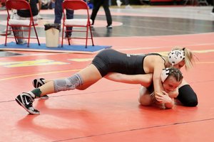 Cara Herbert gets a quick pin