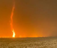 Ranger Road Fire 2026 firenado