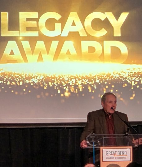 Legacy Award: 'GB’ is branded on his heart