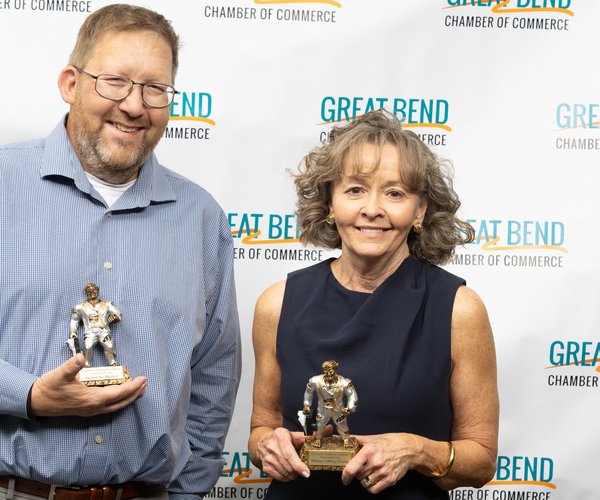 Benn and Sonya 2025 ambassador trophys