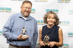 Benn and Sonya 2025 ambassador trophys