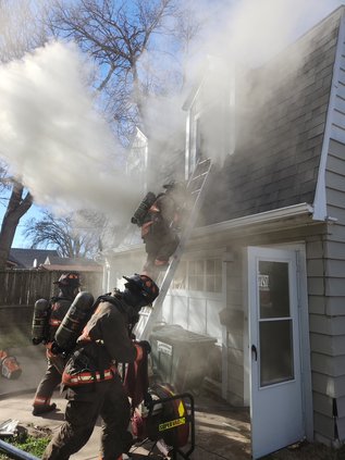 GBFD Forest Ave house fire 2026