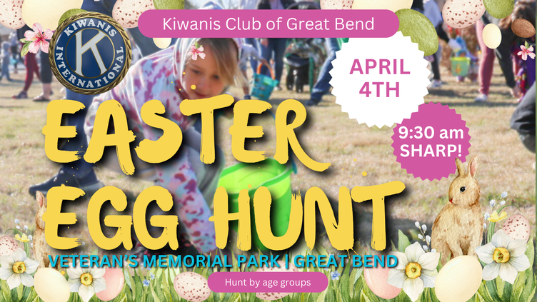 kiwanis egg hunt art