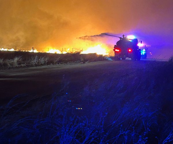 March 2026 Quivira Refuge fire