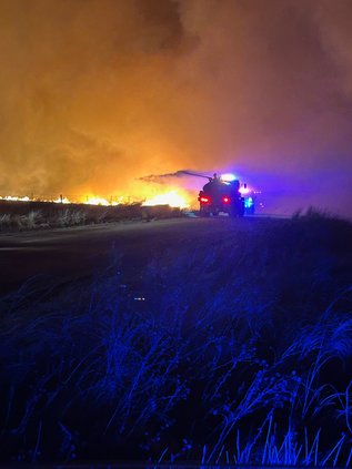 March 2026 Quivira Refuge fire