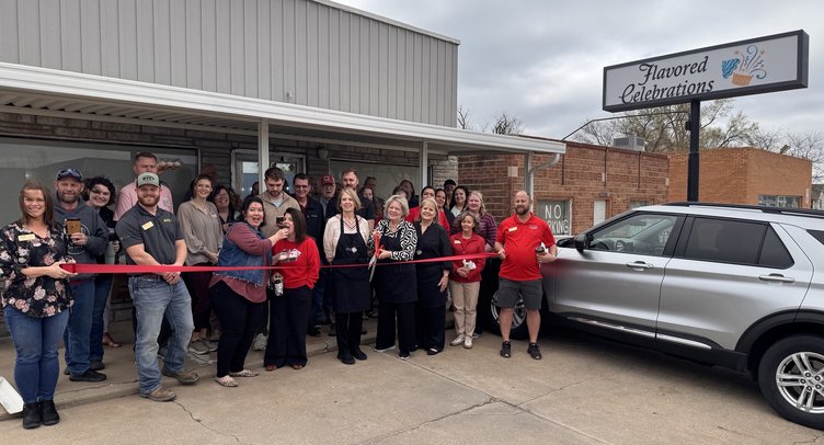 Flavored Celebrations ribbon cutting