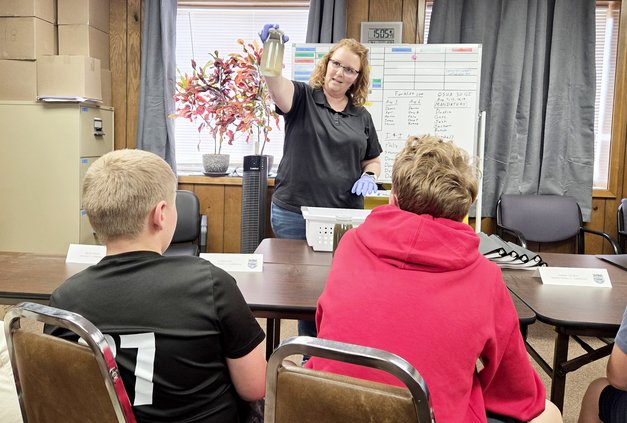 April Batt wastewater plant