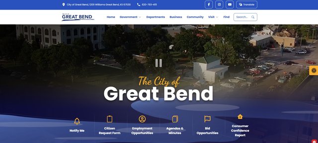 City of Great Bend Unveils New Website with Revize - Great Bend Tribune