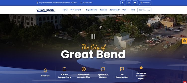 city new website art