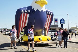 red white and blue parade 2025