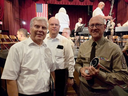 Kurtis Koch and Sgt Hollis