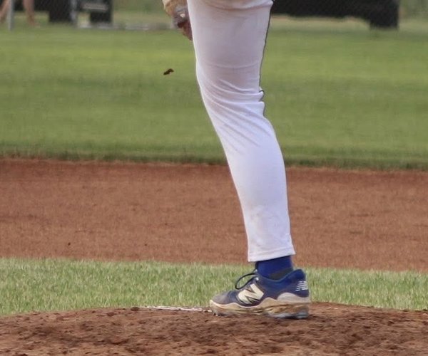 Bat Cats pitcher Zachary Alarid (22)