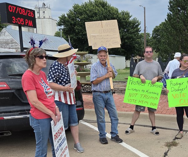 marshall protesters july 2026